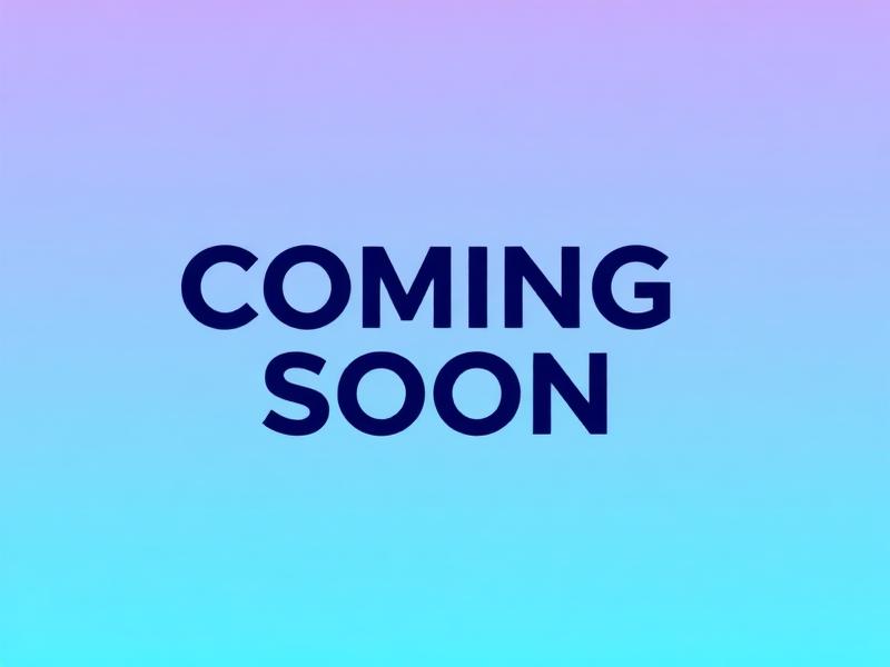Coming soon
